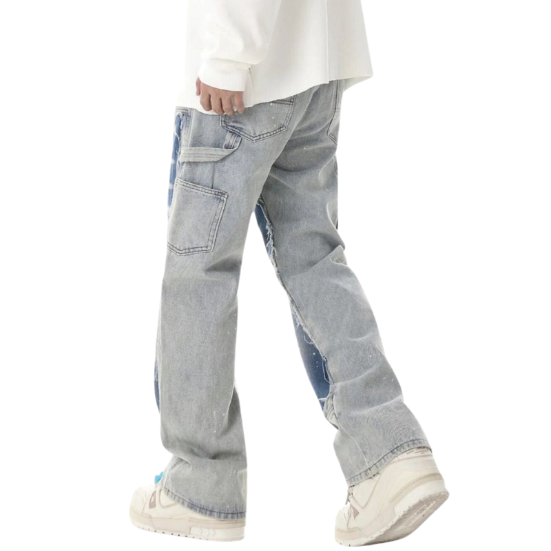 jeans met binnenbroek