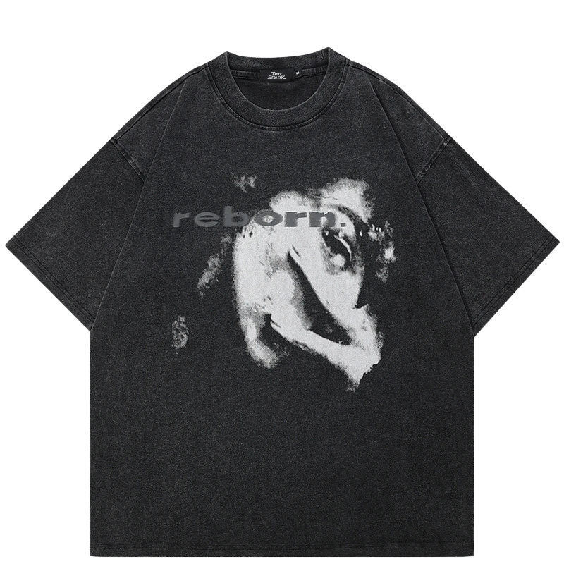 reborn graphic t-shirt