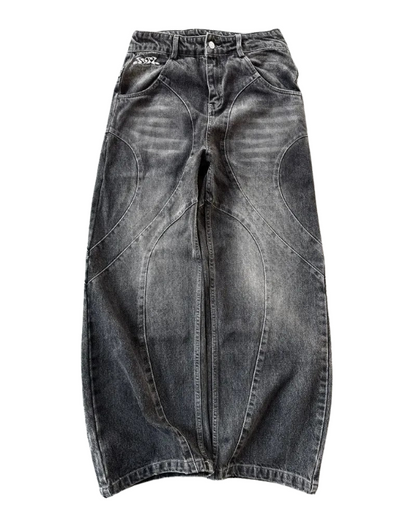 Dark Edge Baggy Jeans